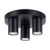 Ceiling Lamp Lagos 3p Black Cluster Ceiling Lights Great Lighting UK Ltd