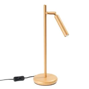 Pastelo Table Lamp - Gold Bedside Table Lamps Great Lighting UK Ltd