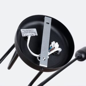 Chandelier Loop 2 Black Ceiling Chandeliers Great Lighting UK Ltd