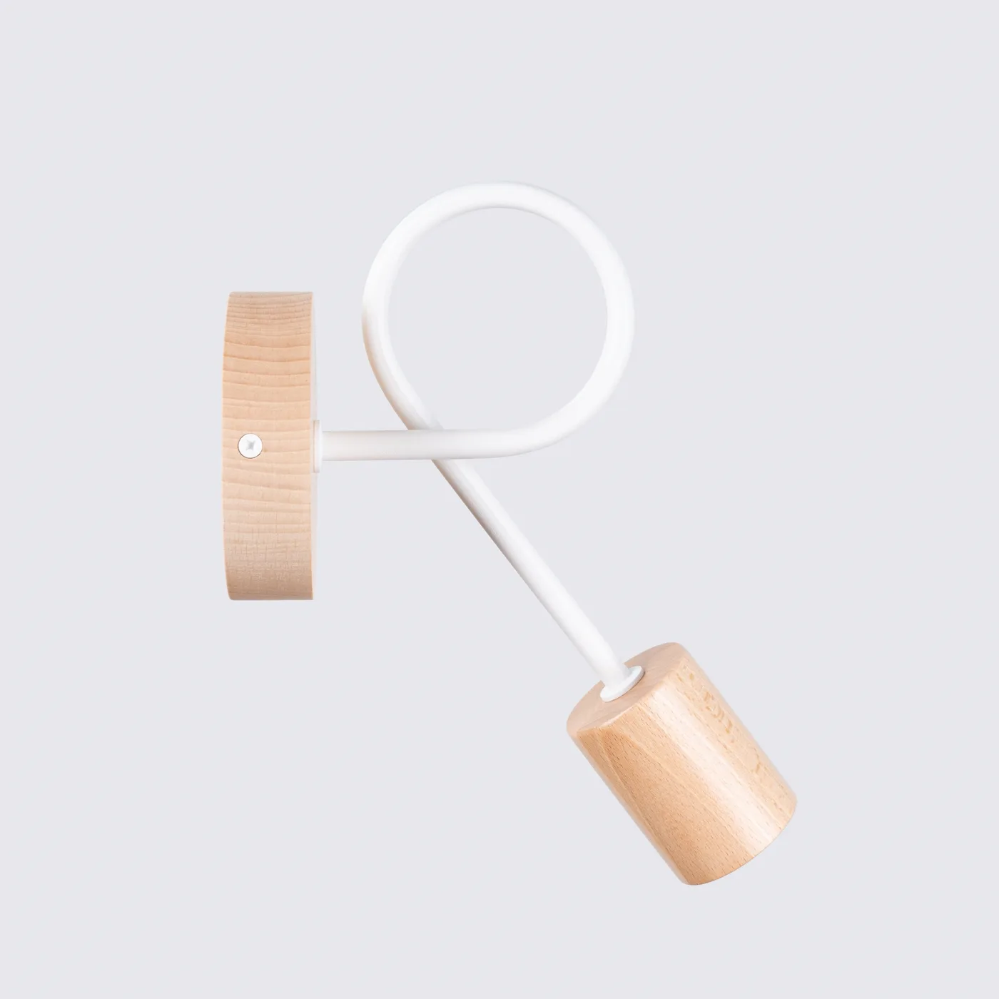 Wooden Wall Light Ember White Living Room Wall Lights Great Lighting UK Ltd