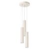 Pendant Lamp Lagos 3p Ivory Multi Pendants Great Lighting UK Ltd