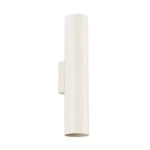 Lagos Twin Wall Light - Ivory Double Wall Lights Great Lighting UK Ltd