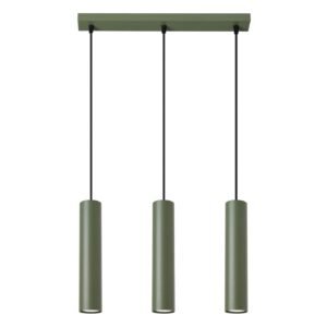 Pendant Lamp Lagos 3l Olive Green Multi Pendants Great Lighting UK Ltd