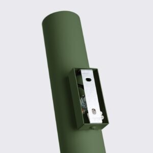 Wall Lamp Lagos 2 Olive Green Double Wall Lights Great Lighting UK Ltd