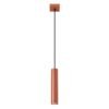 Pendant Lamp Lagos 1 Red Ochre Modern Single Pendants Great Lighting UK Ltd