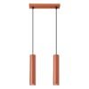 Pendant Lamp Lagos 2 Red Ochre Multi Pendants Great Lighting UK Ltd
