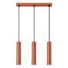 Pendant Lamp Lagos 3l Red Ochre Multi Pendants Great Lighting UK Ltd