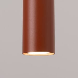 Pendant Lamp Lagos 3l Red Ochre Multi Pendants Great Lighting UK Ltd