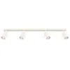 Ring Four Light Ivory Kitchen Spotlight Bar 4 Light Spotlights Great Lighting UK Ltd