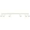 Ring Six Light Ivory Kitchen Spotlight Bar 6 Light Spotlights Great Lighting UK Ltd