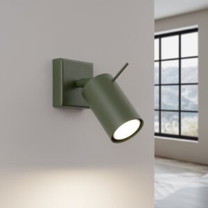 Wall Lamp Ring Olive Green Single Wall Lights Great Lighting UK Ltd