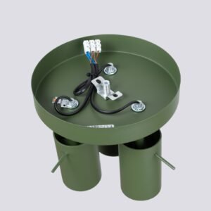 Ceiling Lamp Ring 3p Olive Green Cluster Ceiling Lights Great Lighting UK Ltd