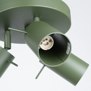 Ceiling Lamp Ring 3p Olive Green Cluster Ceiling Lights Great Lighting UK Ltd