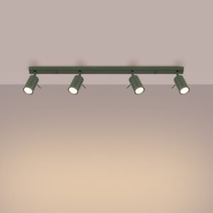 Ceiling Lamp Ring 4l Olive Green Track Lighting Great Lighting UK Ltd