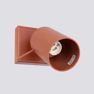 Wall Lamp Ring Red Ochre Single Wall Lights Great Lighting UK Ltd