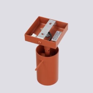 Wall Lamp Ring Red Ochre Single Wall Lights Great Lighting UK Ltd