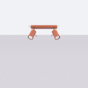 Ceiling Lamp Ring 2 Red Ochra Track Lighting Great Lighting UK Ltd