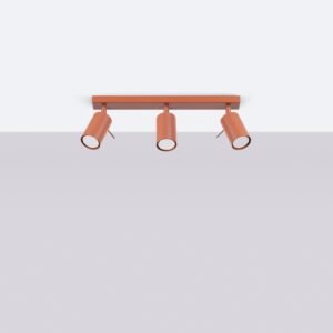 Ceiling Lamp Ring 3l Red Ochra Track Lighting Great Lighting UK Ltd