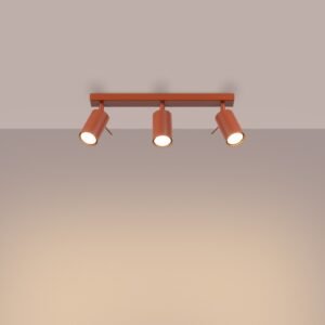 Ceiling Lamp Ring 3l Red Ochra Track Lighting Great Lighting UK Ltd