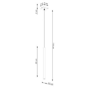 Pendant Lamp Pastelo 1 Ivory Modern Single Pendants Great Lighting UK Ltd