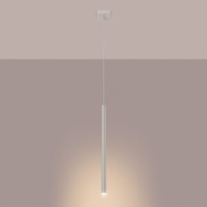 Pendant Lamp Pastelo 1 Ivory Modern Single Pendants Great Lighting UK Ltd