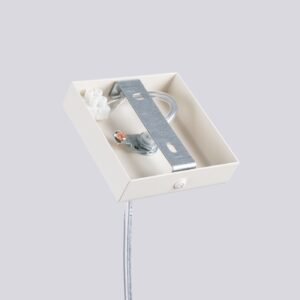 Pendant Lamp Pastelo 1 Ivory Modern Single Pendants Great Lighting UK Ltd