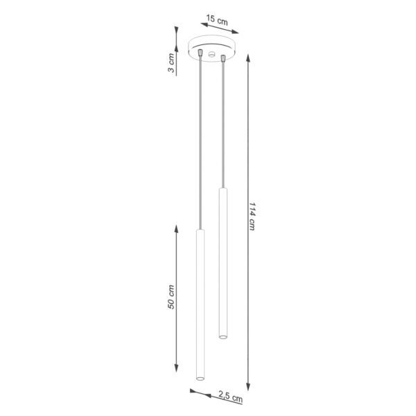 Pendant Lamp Pastelo 2 Beige - Image 5