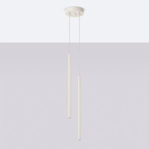 Pendant Lamp Pastelo 2 Ivory Multi Pendants Great Lighting UK Ltd