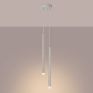 Pendant Lamp Pastelo 2 Ivory Multi Pendants Great Lighting UK Ltd