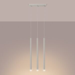 Pendant Lamp Pastelo 3 Ivory Multi Pendants Great Lighting UK Ltd