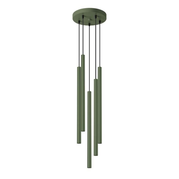 Pendant Lamp Pastelo 5p Olive Green