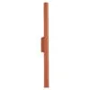 Pastelo Twin Wall Light - Red Ochre Double Wall Lights Great Lighting UK Ltd