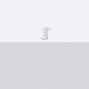 Ceiling Lamp Karbon 10 White Single Ceiling Lights Great Lighting UK Ltd