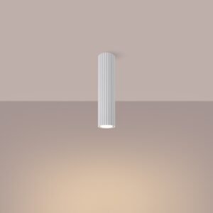 Ceiling Lamp Karbon 30 White Single Ceiling Lights Great Lighting UK Ltd