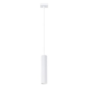 Pendant Lamp Karbon 1 White Modern Single Pendants Great Lighting UK Ltd