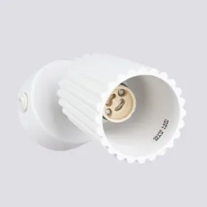 Karbon Wall Light - White / With Switch Modern Adjustable Wall Lights Great Lighting UK Ltd