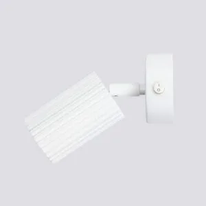 Karbon Wall Light - White / With Switch Modern Adjustable Wall Lights Great Lighting UK Ltd
