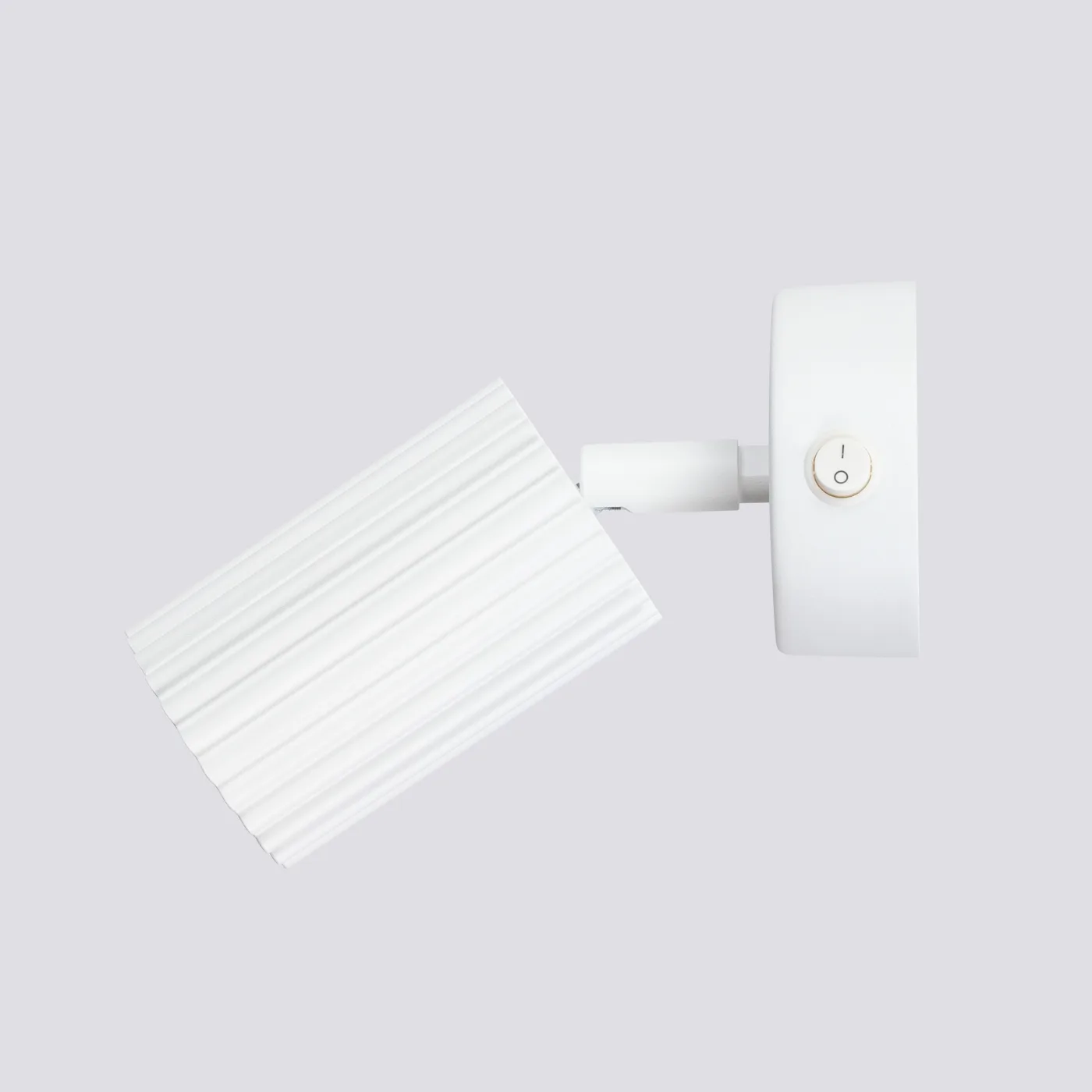 Karbon Wall Light - White / With Switch Modern Adjustable Wall Lights Great Lighting UK Ltd