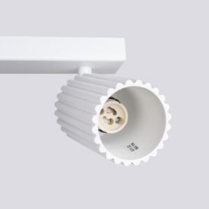 Ceiling Lamp Karbon 2 White Track Lighting Great Lighting UK Ltd