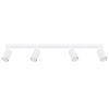 Ceiling Lamp Karbon 4l White Kitchen Track Lighting Great Lighting UK Ltd