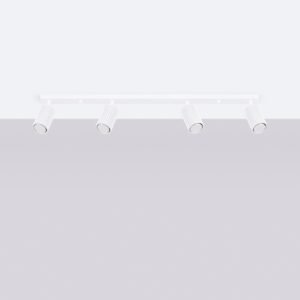 Ceiling Lamp Karbon 4l White Track Lighting Great Lighting UK Ltd