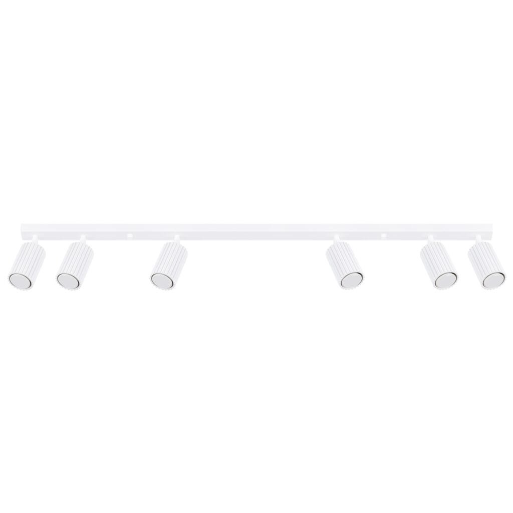 Ceiling Lamp Karbon Six Light White