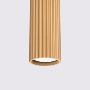 Pendant Lamp Karbon 1 Gold Modern Single Pendants Great Lighting UK Ltd