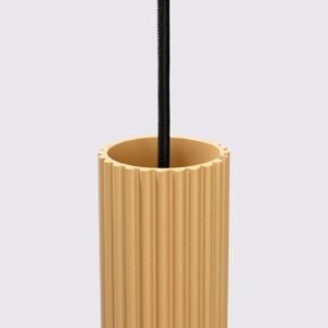 Pendant Lamp Karbon 1 Gold Modern Single Pendants Great Lighting UK Ltd