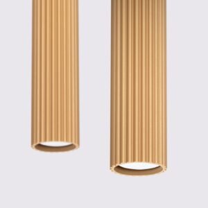 Pendant Lamp Karbon 2 Gold Multi Pendants Great Lighting UK Ltd