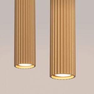 Pendant Lamp Karbon 2 Gold Multi Pendants Great Lighting UK Ltd