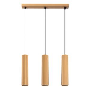 Pendant Lamp Karbon 3l Gold Multi Pendants Great Lighting UK Ltd