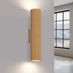 Wall Lamp Karbon 30 Gold Double Wall Lights Great Lighting UK Ltd