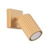 Karbon Wall Light - Brushed Gold Single Wall Lights Great Lighting UK Ltd