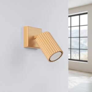 Wall Lamp Karbon Gold Single Wall Lights Great Lighting UK Ltd